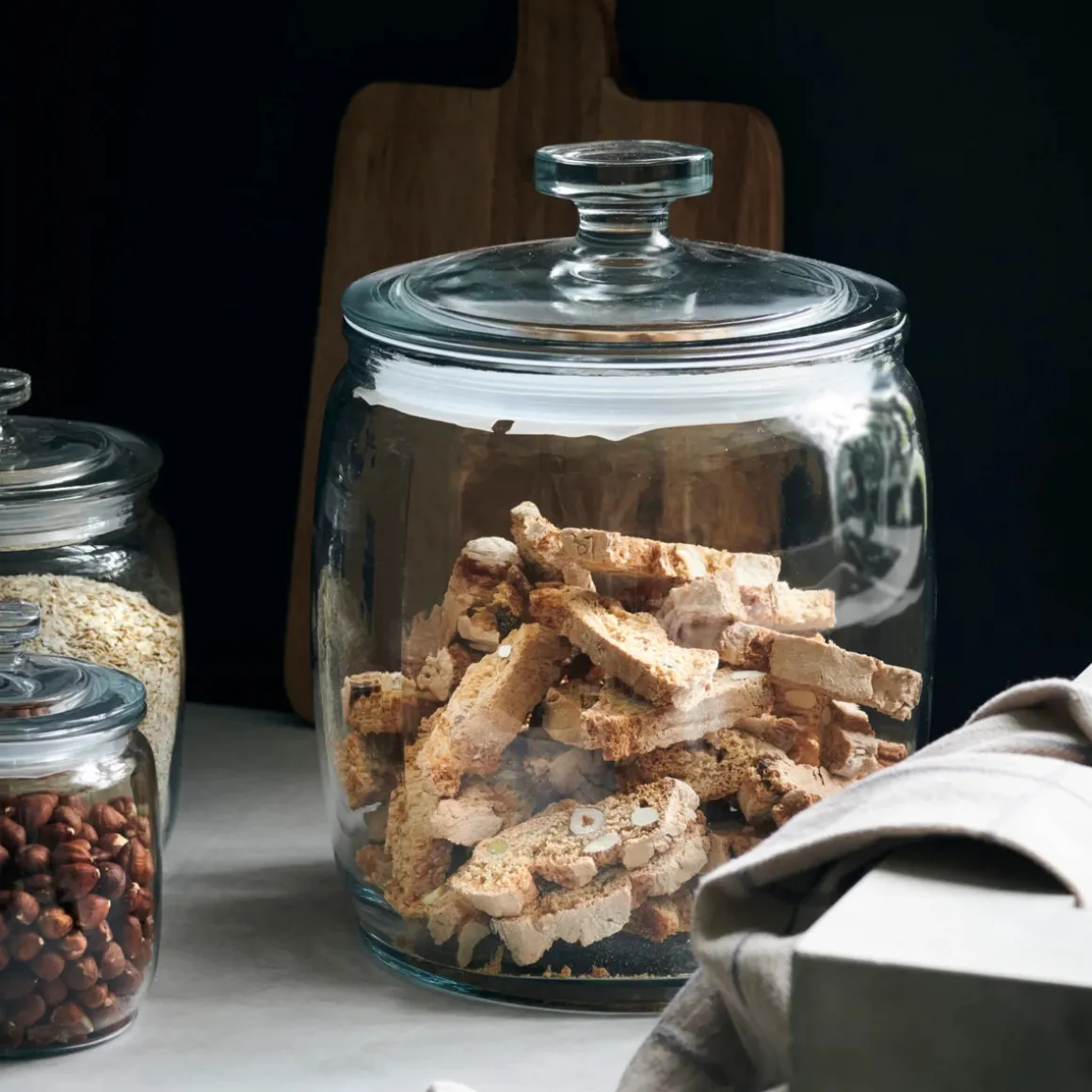 Aufbewahrungsglas, Ville, Klar