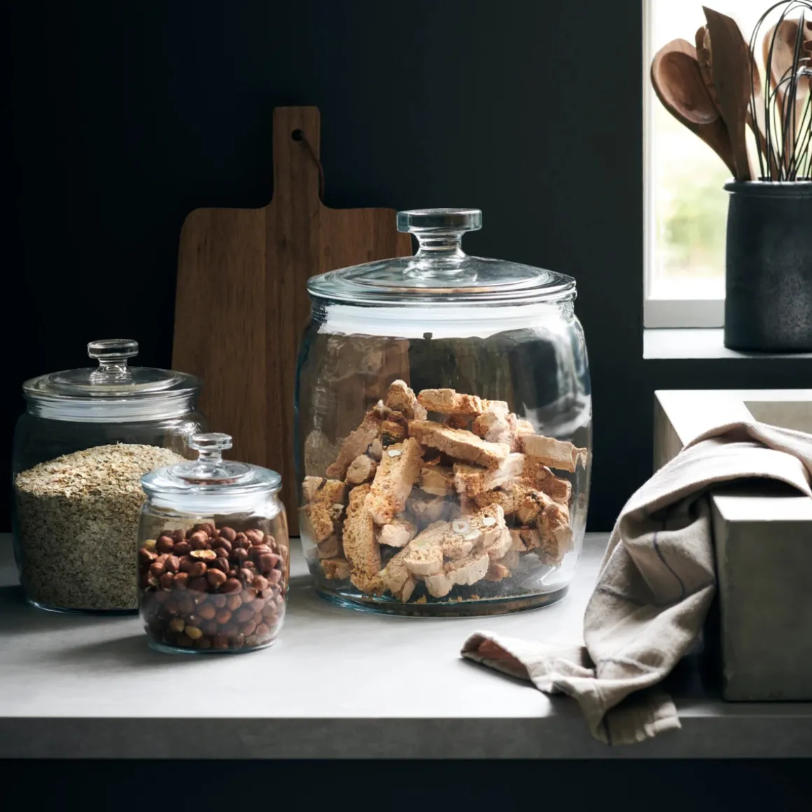 Aufbewahrungsglas, Ville, Klar