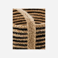 Aufbewahrungskorb, HDDungi, Schwarz;Natur