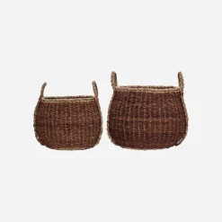 Aufbewahrungskörbe, HDRangi, Braun