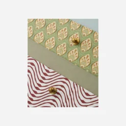 Aufbewahrungsschachteln, HDKeep, Rot;Khaki