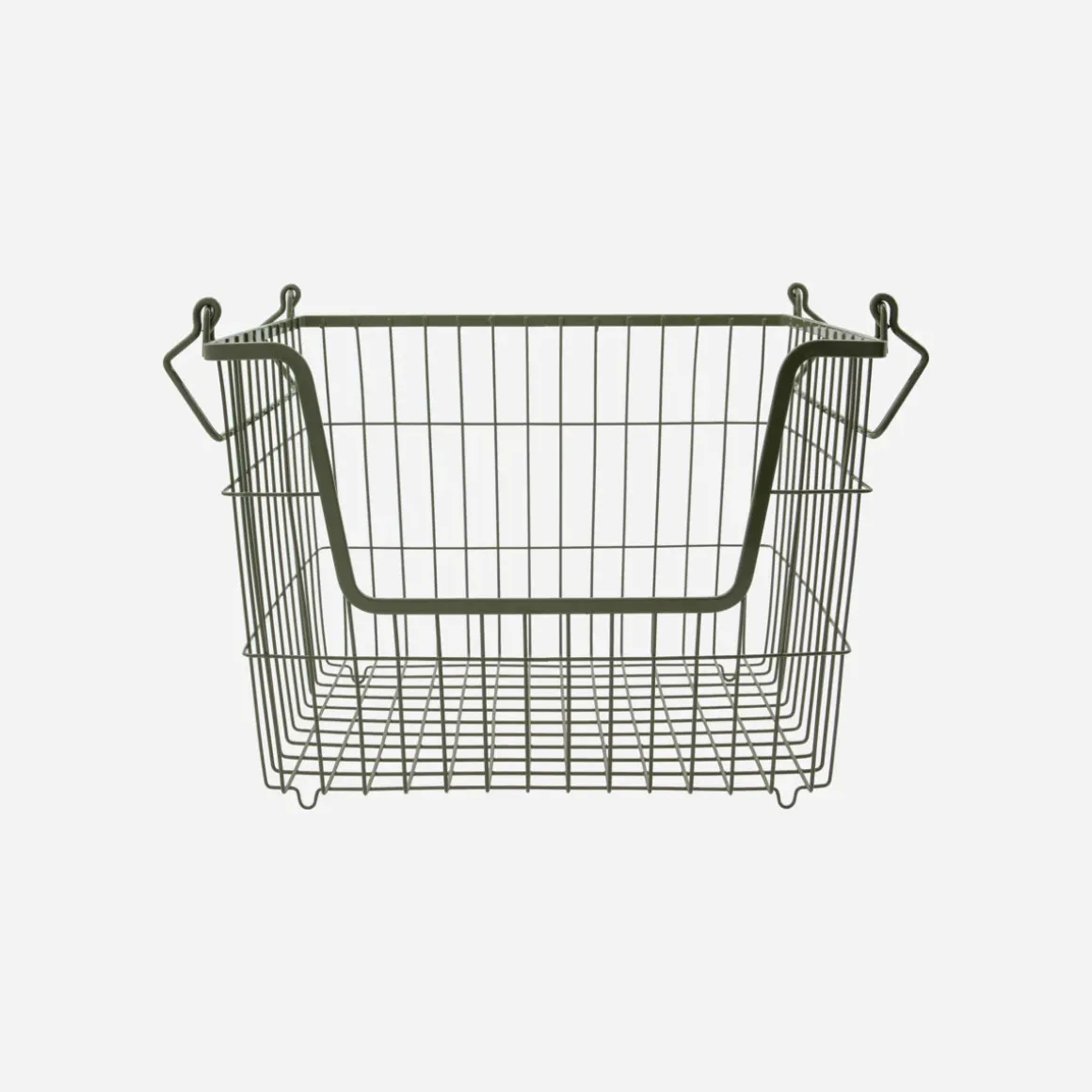 Basket, HDTaw, Army green