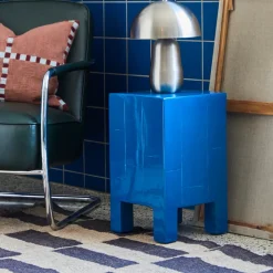 Beistelltisch, HDBrick, Blau