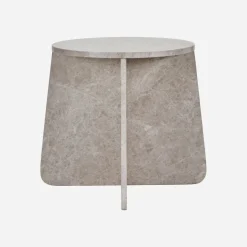 Beistelltisch, HDMarb, Beige