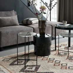 Beistelltisch, HDTamu, Schwarz