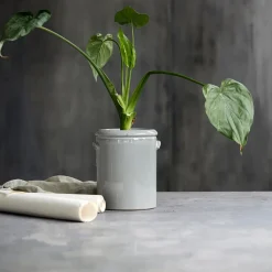 Blumenkasten, Pottery M, Hellgrau