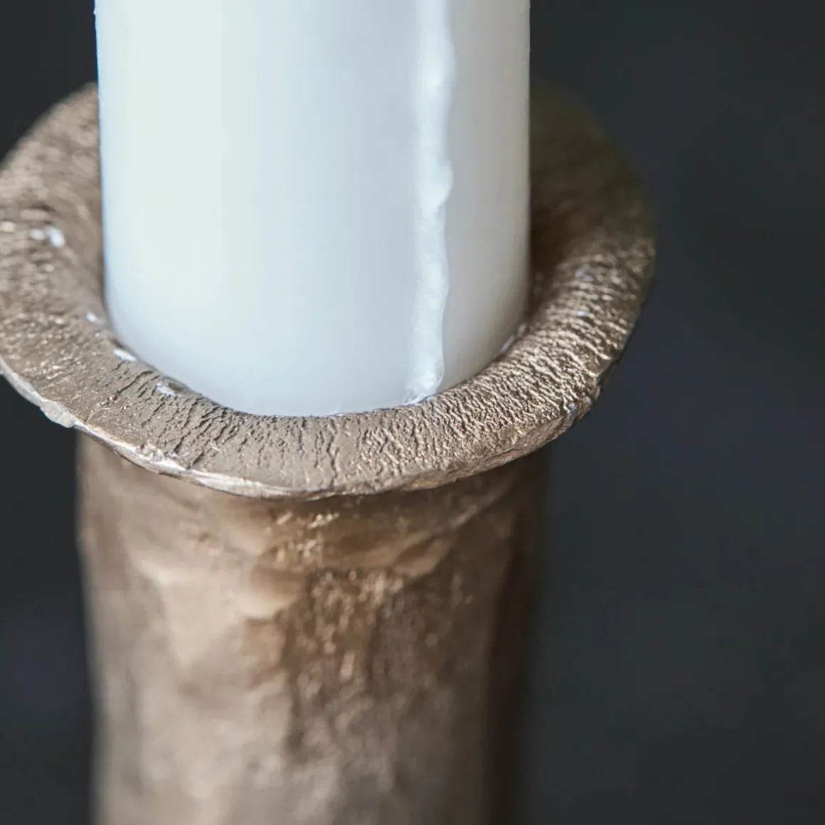 Candle holder, HDTicca, Antique gold