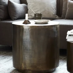 Couchtisch, Rota, Antikes Messing