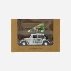 Dekoration, HDMini Xmas car, Silber