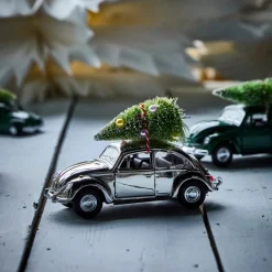 Dekoration, HDXmas car, Silber