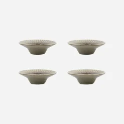 Eierbecher, HDPleat, Grau/braun