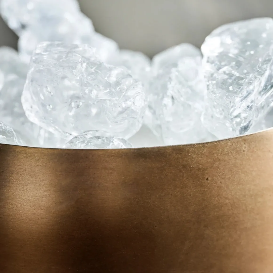 Eiskübel, HDBaar, Antikes Messing-Finish