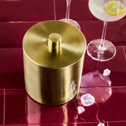 Eiskübel, HDKett, Antikes Messing-Finish