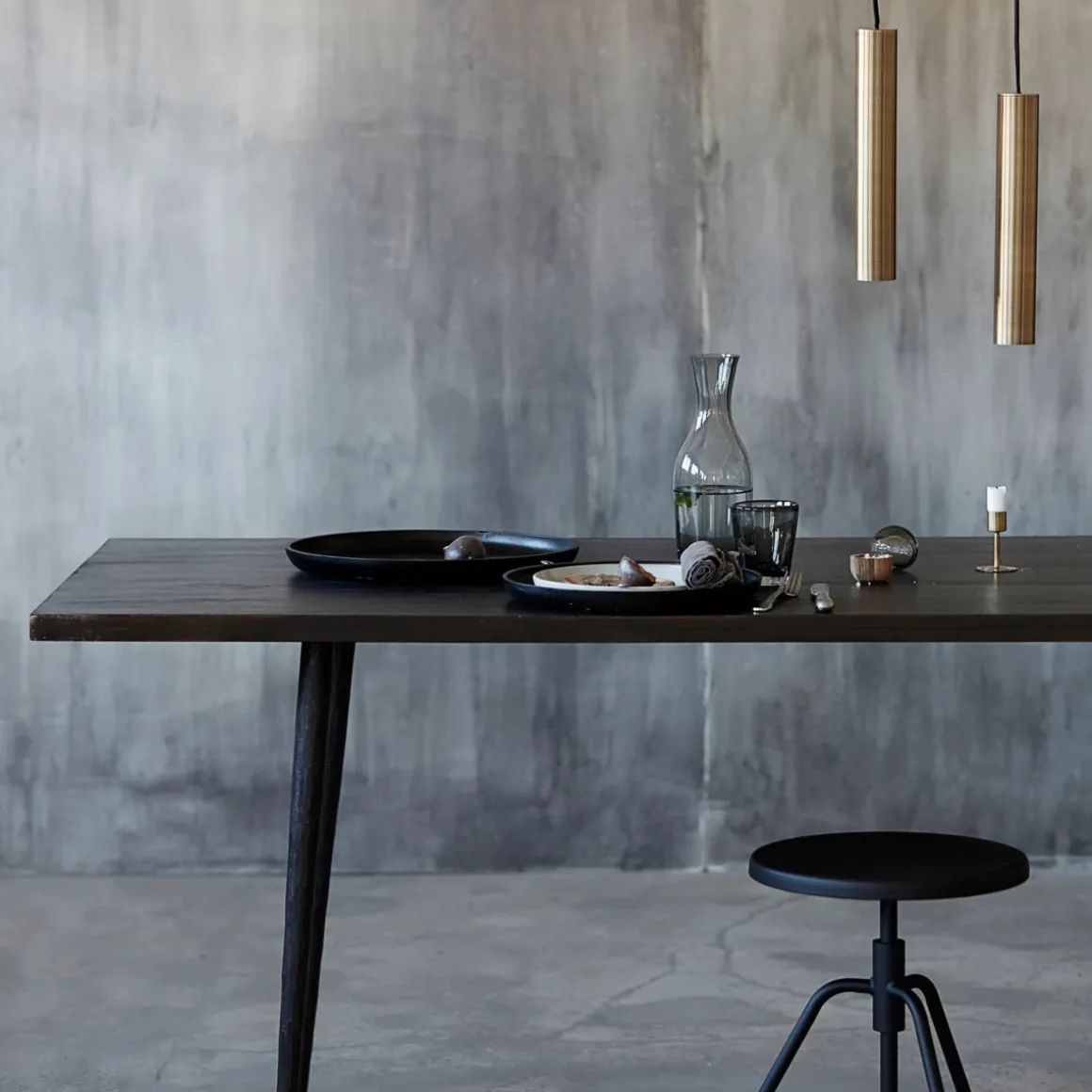 Esstisch, Club, Schwarzer Fleck