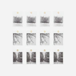 Geschenkanhänger, HDWinter, Weiß