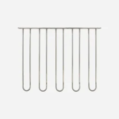 Glass rack, HDStilio, Antiksilber-Finish