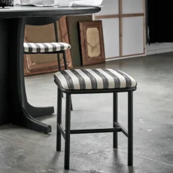 Hocker, HDToda, Schwarz/Off-Weiß