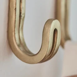 Hook, HDYra, Brass finish