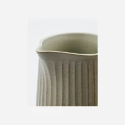 Kanne, HDPleat, Grau/braun