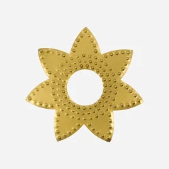 Kerzenringe, HDRing, Antikes Messing-Finish