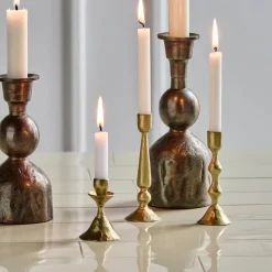 Kerzenständer, HDCastle, Antikes Messing