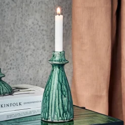 Kerzenständer, HDKulu, Grün