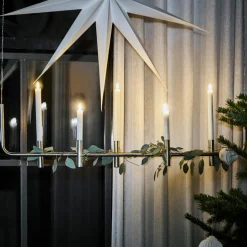 Kerzenständer, HDMaxi, Antik-Silber