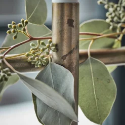 Kerzenständer, HDMaxi, Antikes Messing-Finish