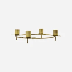 Kerzenständer, HDStage, Antikes Messing-Finish