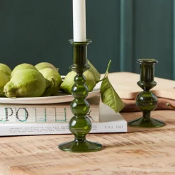 Kerzenständer, HDVidro, Grün