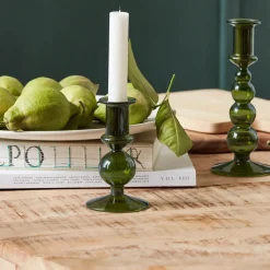 Kerzenständer, HDVidro, Grün