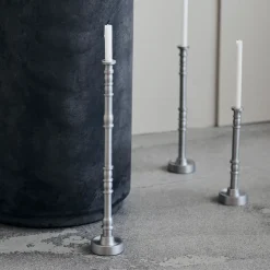 Kerzenständer, Jersey, Silber oxidiert