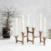 Kerzenständer mit 6 Armen, Move, Messing