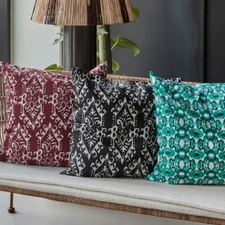 Kissenbezug, HDIkat, gebranntes Rot