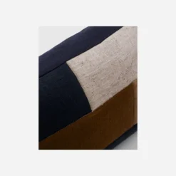 Kissenbezug, HDPatch, Schwarz;Sand;Braun