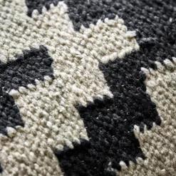 Kissenbezug, HDWulo, Schwarz/Off-Weiß