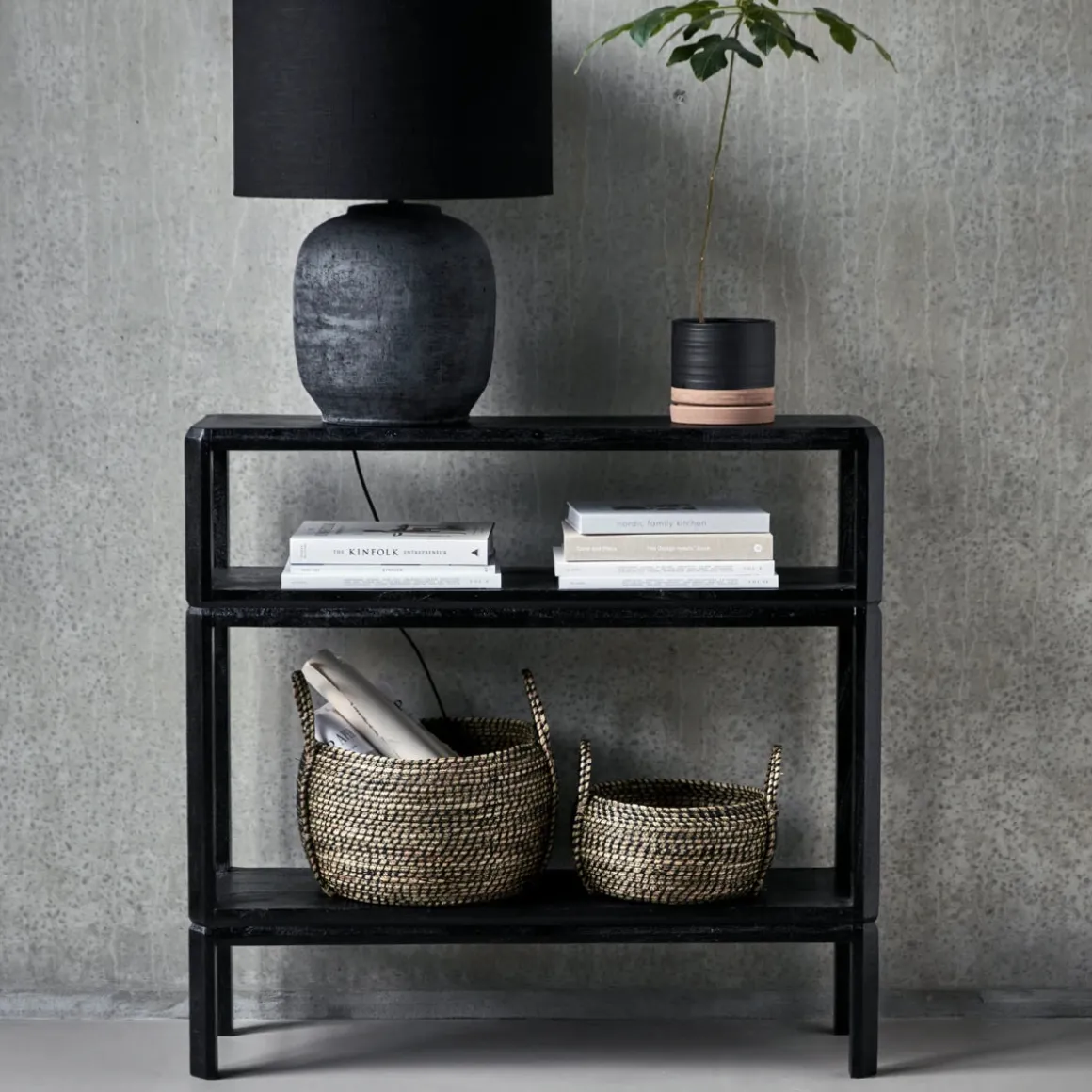 Konsolentisch, HDMono, Schwarz