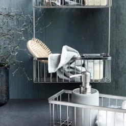 Korb, Bath, Single, Silber