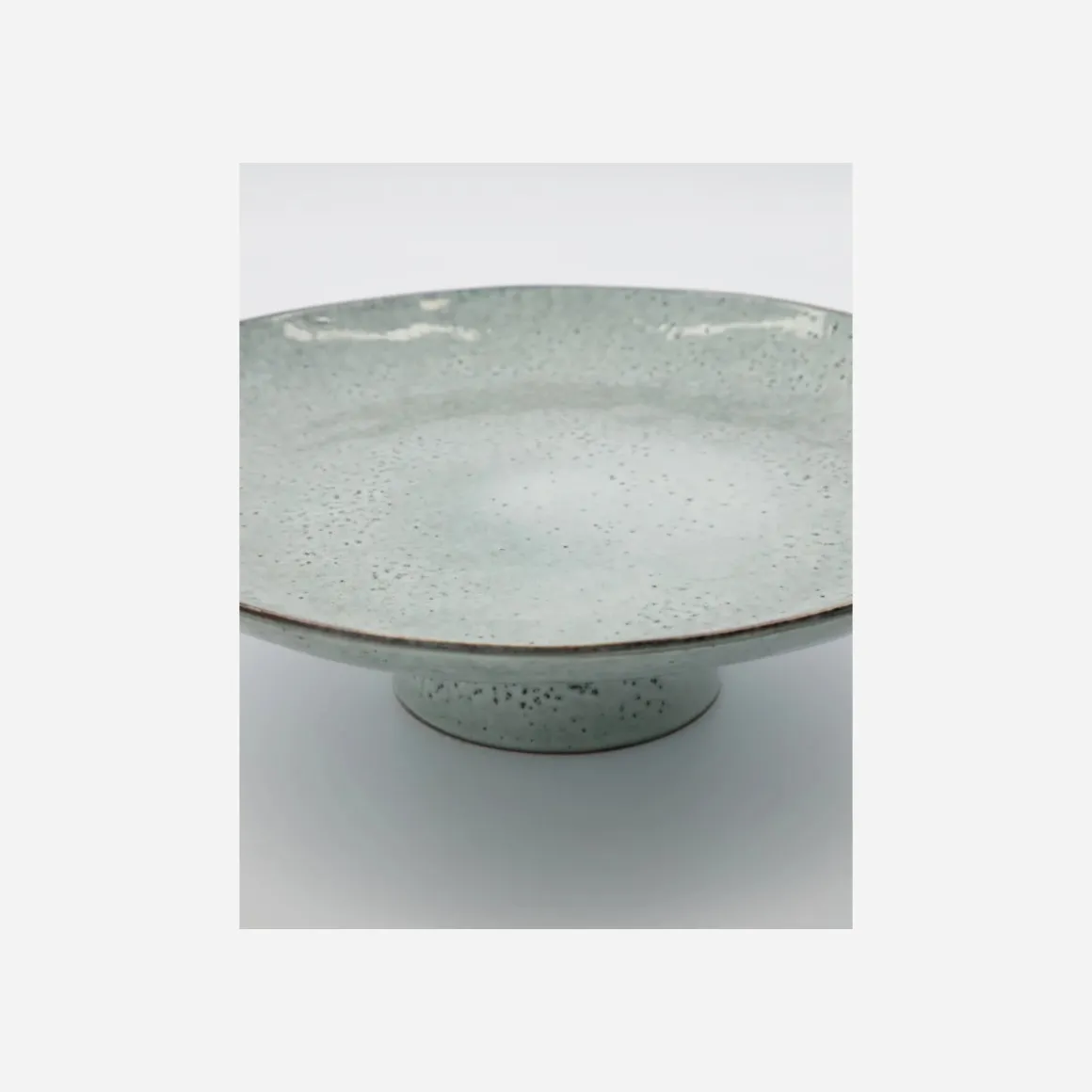 Kuchenteller, Rustic, Grau/Blau