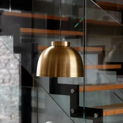 Lampe, Bowl, Messing