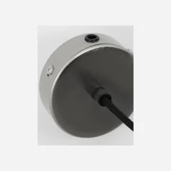 Lampe, HDMesh, Gebürstetes Silber-Finish