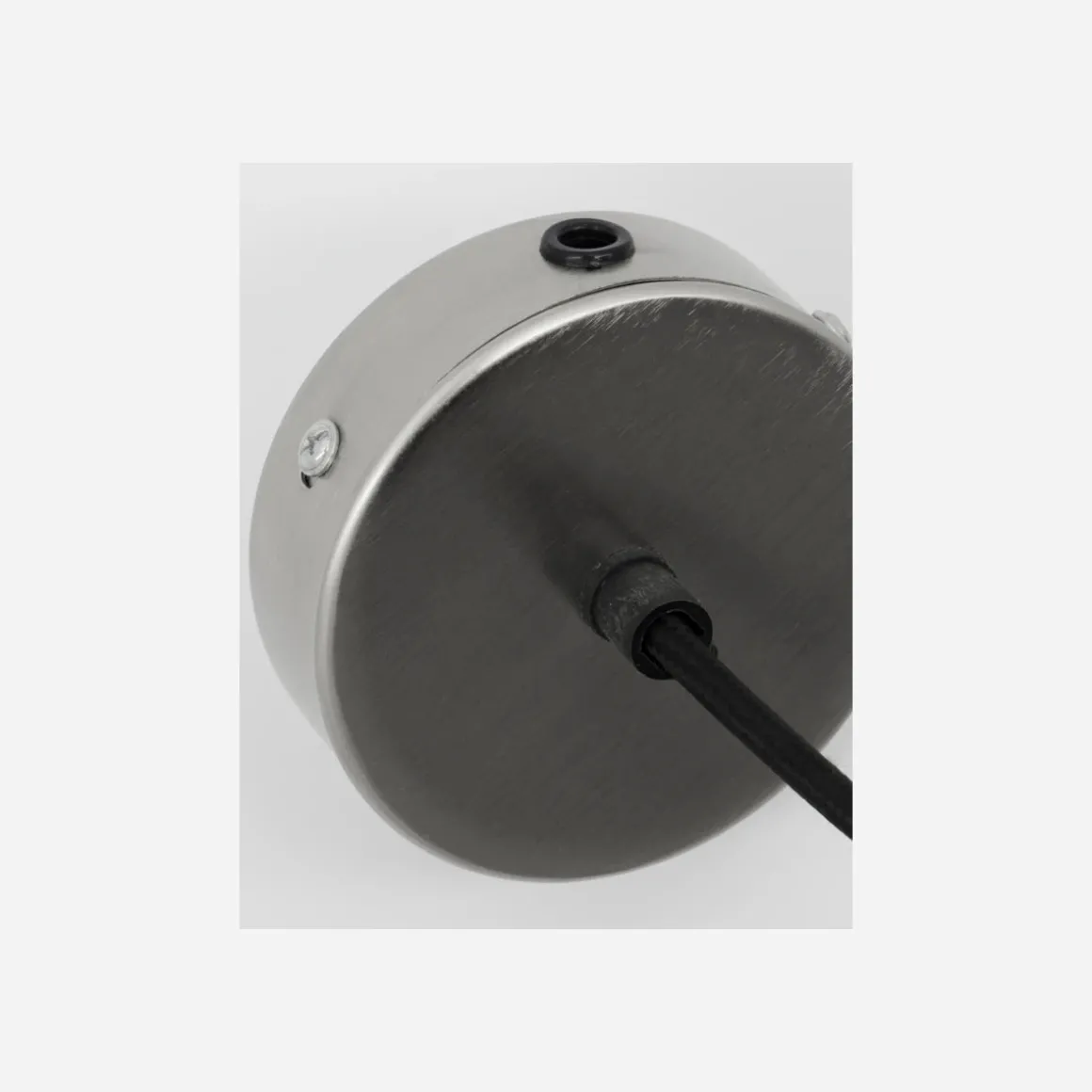 Lampe, HDMesh, Gebürstetes Silber-Finish