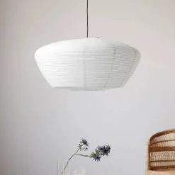 Lampenschirm, Bidar, Weiß