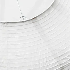 Lampenschirm, Bidar, Weiß