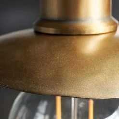 Lampenschirm, HDHatt, Antikmessing
