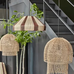 Lampenschirm, HDRafi, Natur/Braun