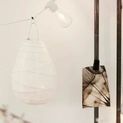 Laterne, Drop, Weiß