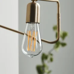 LED-Glühbirne, Edison, Klar