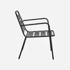 Lounge chair, HDHelo, Black