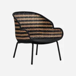 Lounge-Sessel, HDHapur, Natur;Schwarz